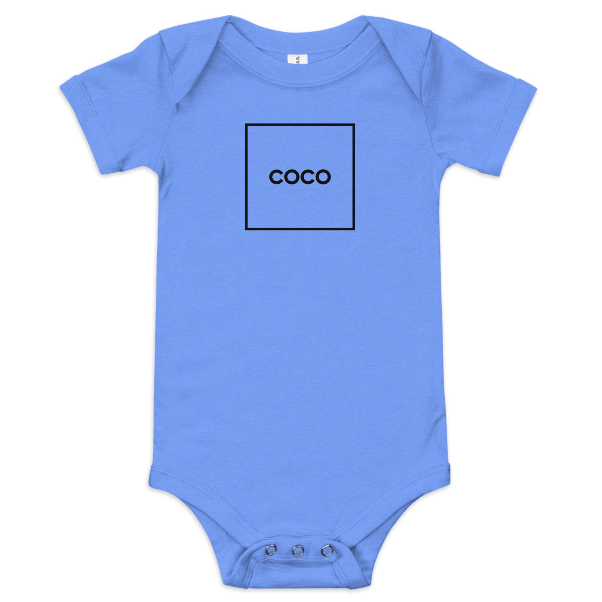 chanel baby onesie