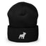 French Bulldog Cuffed Beanie