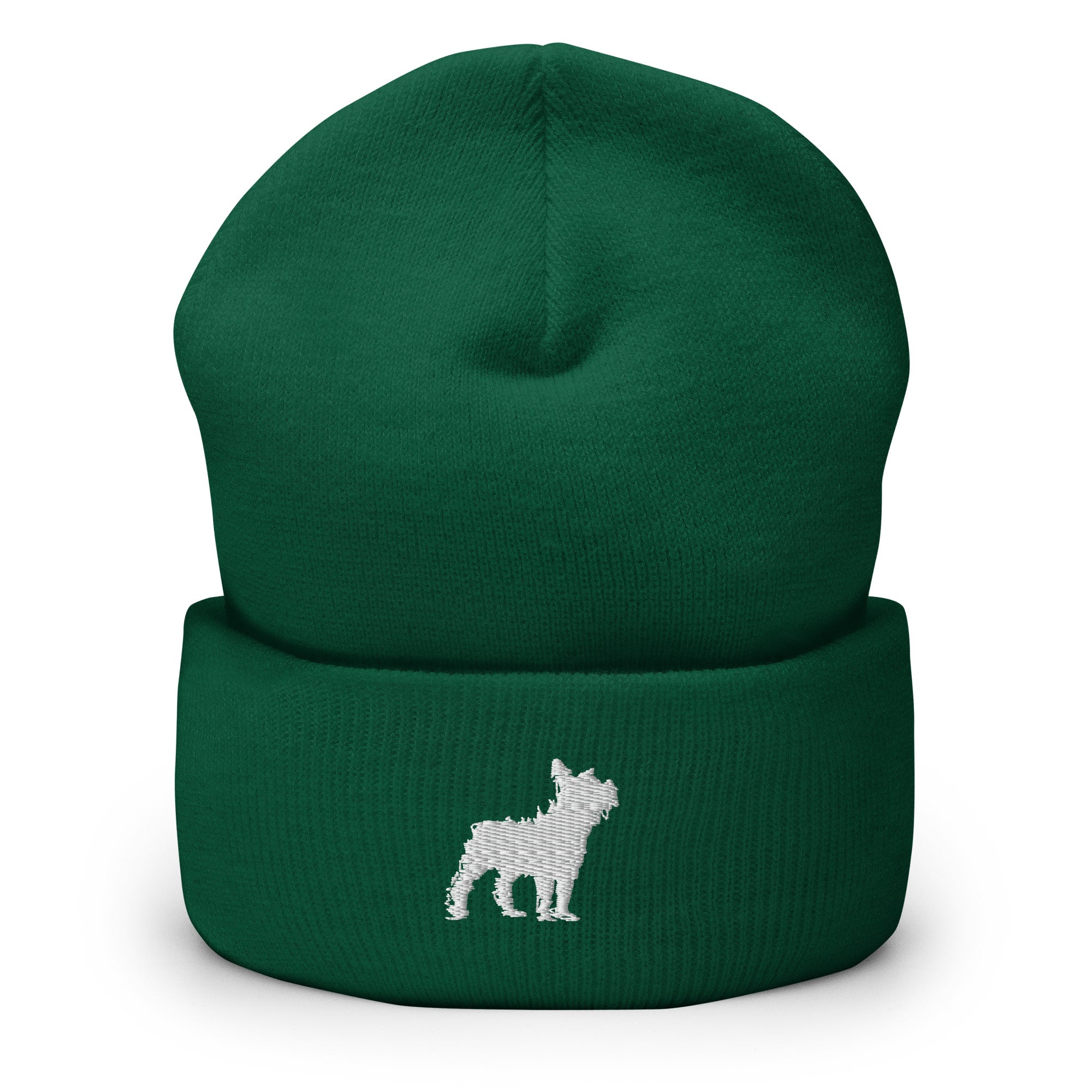 French Bulldog Cuffed Beanie