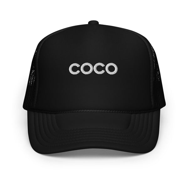 COCO Foam Trucker Hat – Liberato Stilè display picture 2