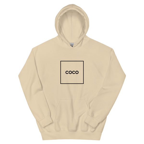 coco  パールパーカー Lallana（ララーナ） パーカー lame coco frill zip-up hoodie/ラメ