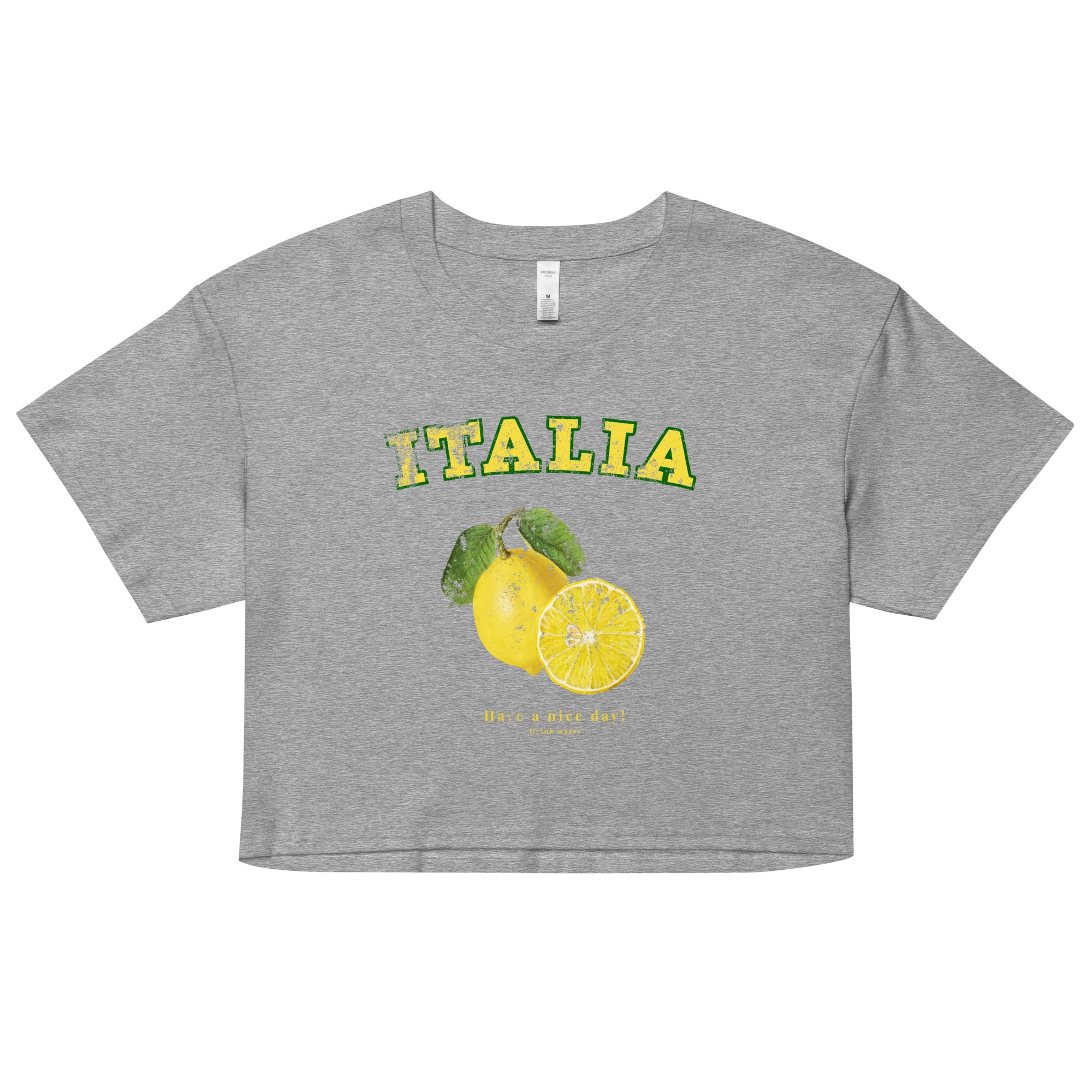 Italia Crop Top Shirt