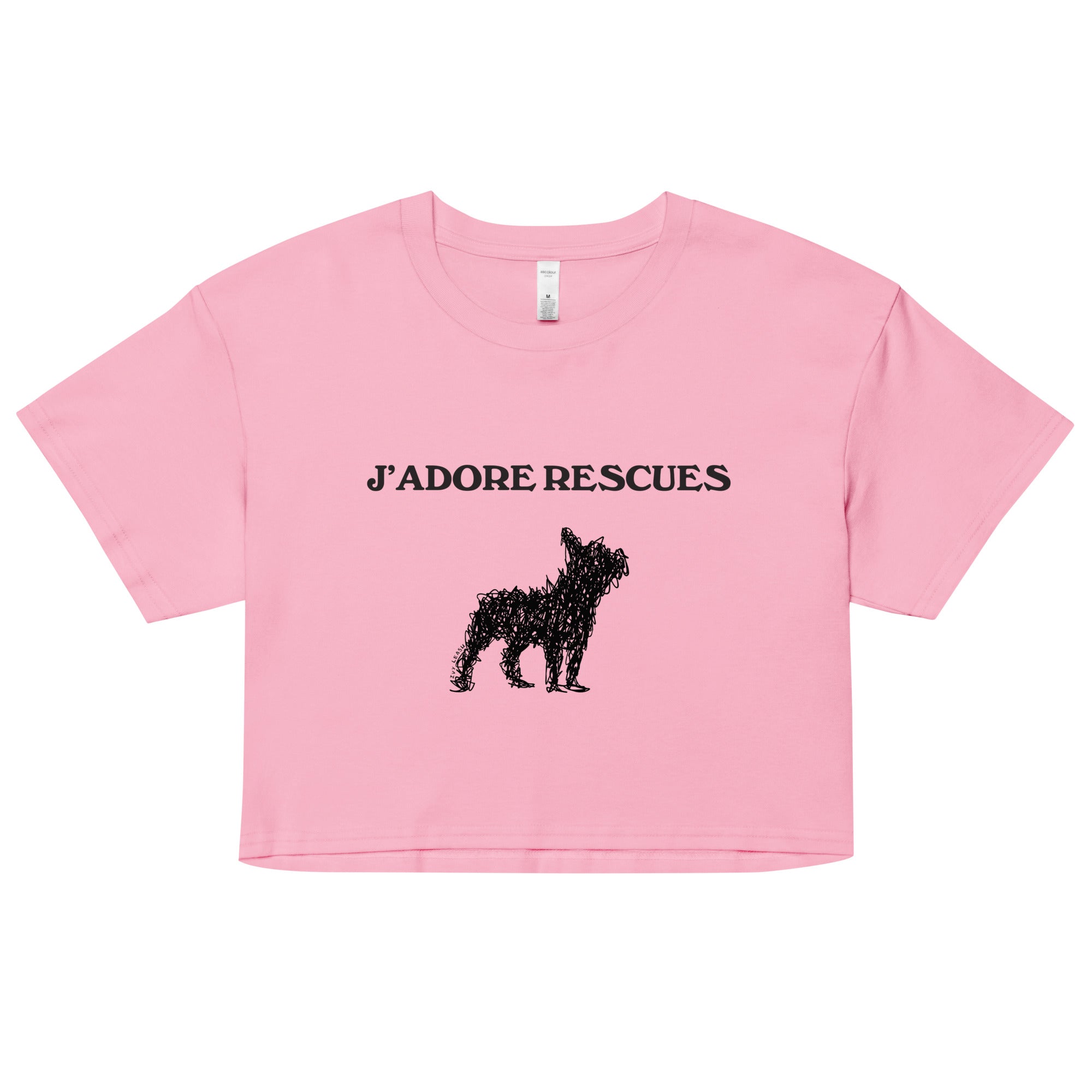 J’Adore Rescues Dog Crop Top - Dog Rescue - Donation