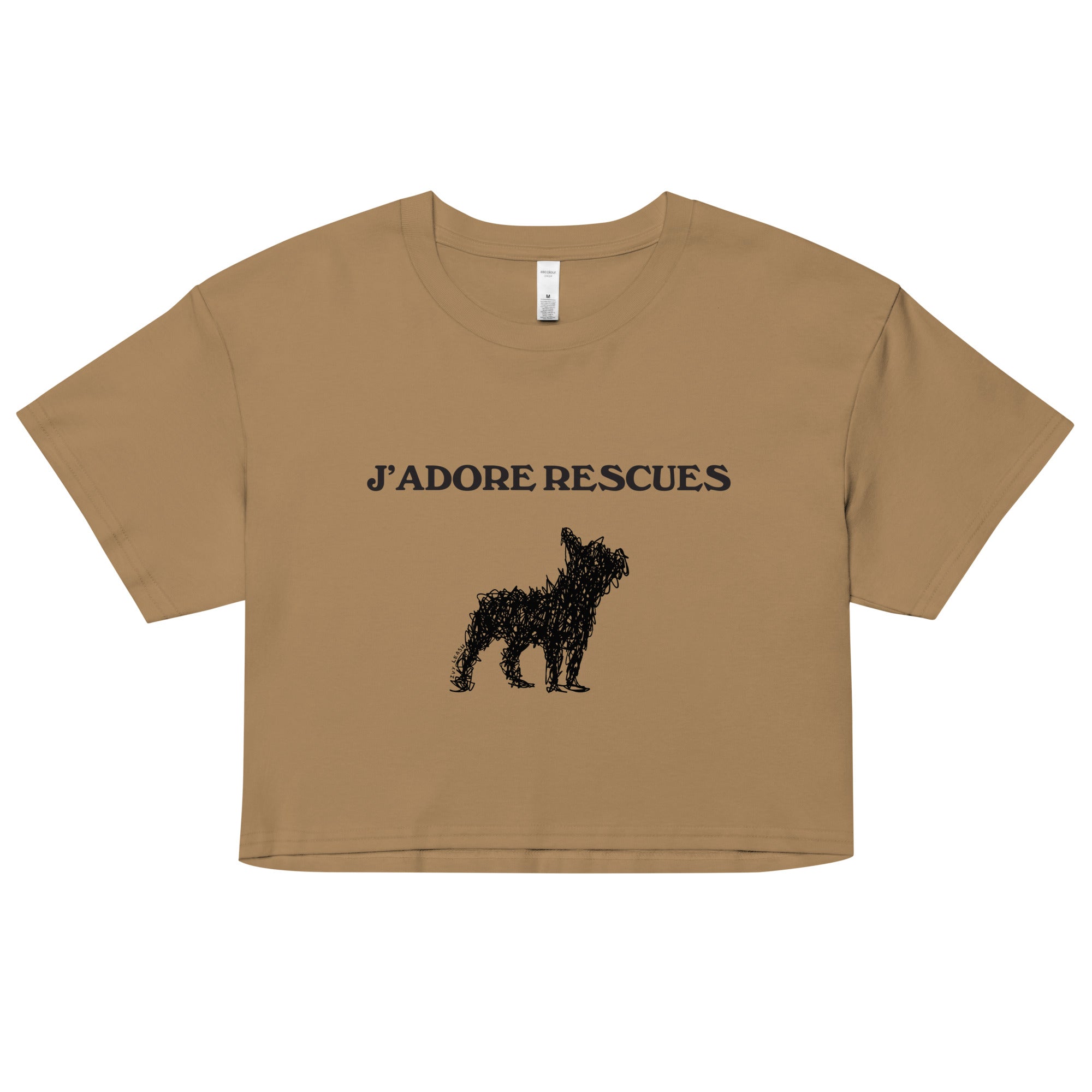 J’Adore Rescues Dog Crop Top - Dog Rescue - Donation