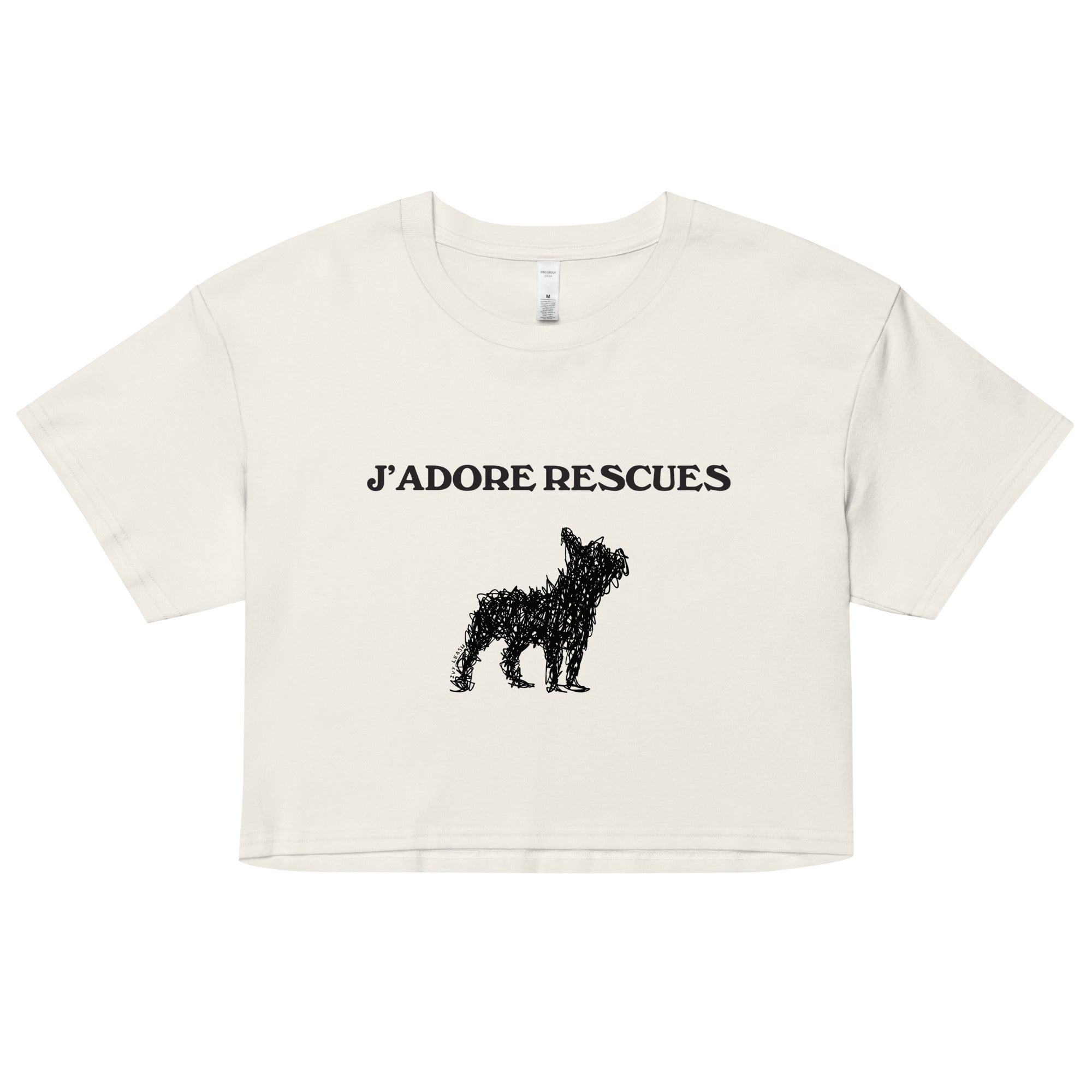 J’Adore Rescues Dog Crop Top - Dog Rescue - Donation
