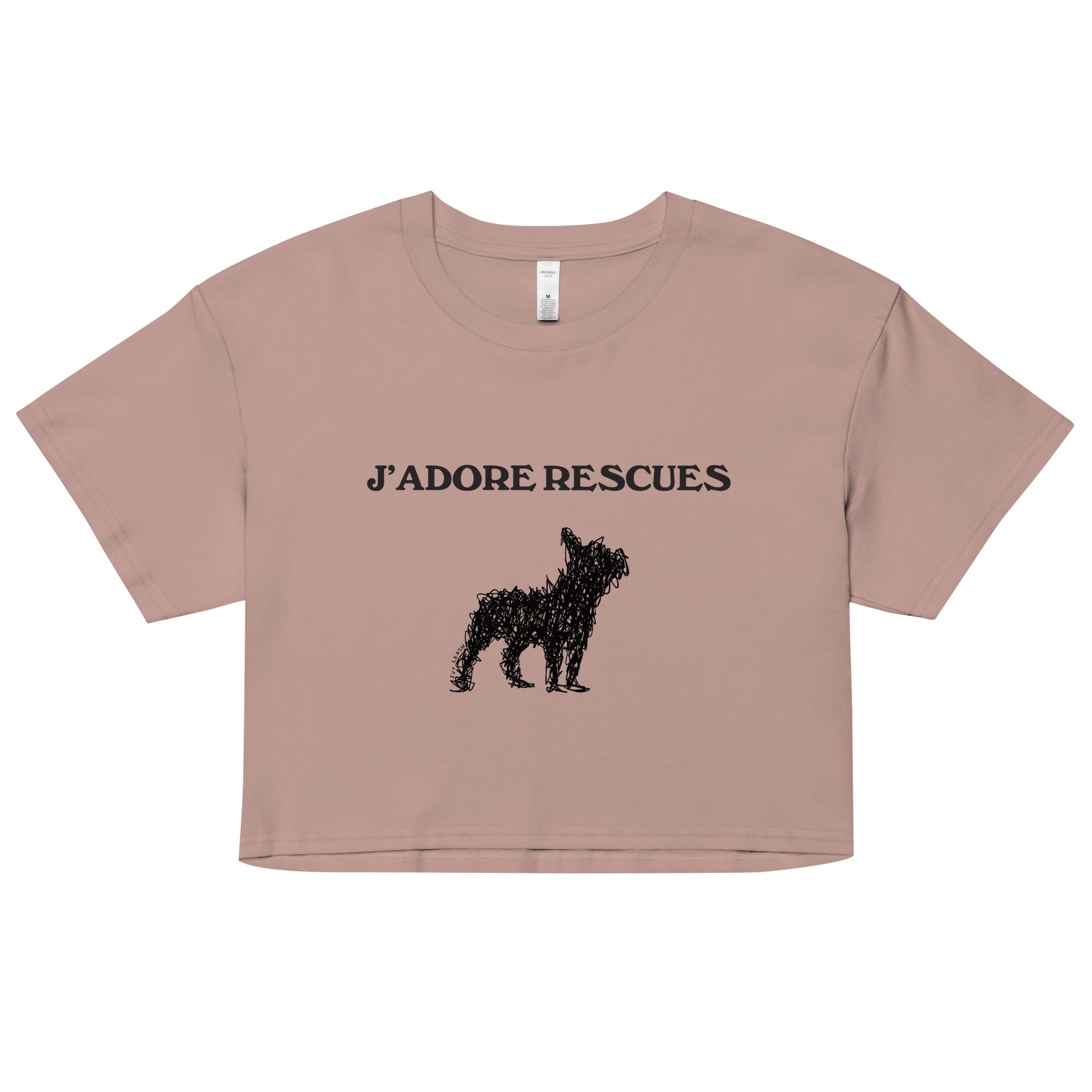 J’Adore Rescues Dog Crop Top - Dog Rescue - Donation