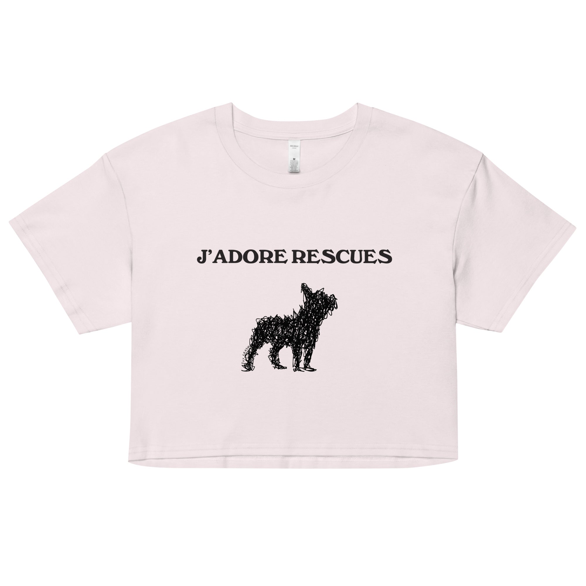 J’Adore Rescues Dog Crop Top - Dog Rescue - Donation