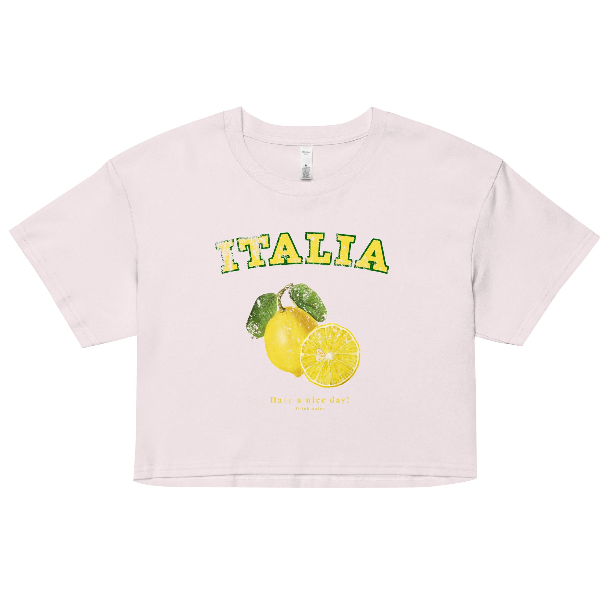 Italia Crop Top Shirt
