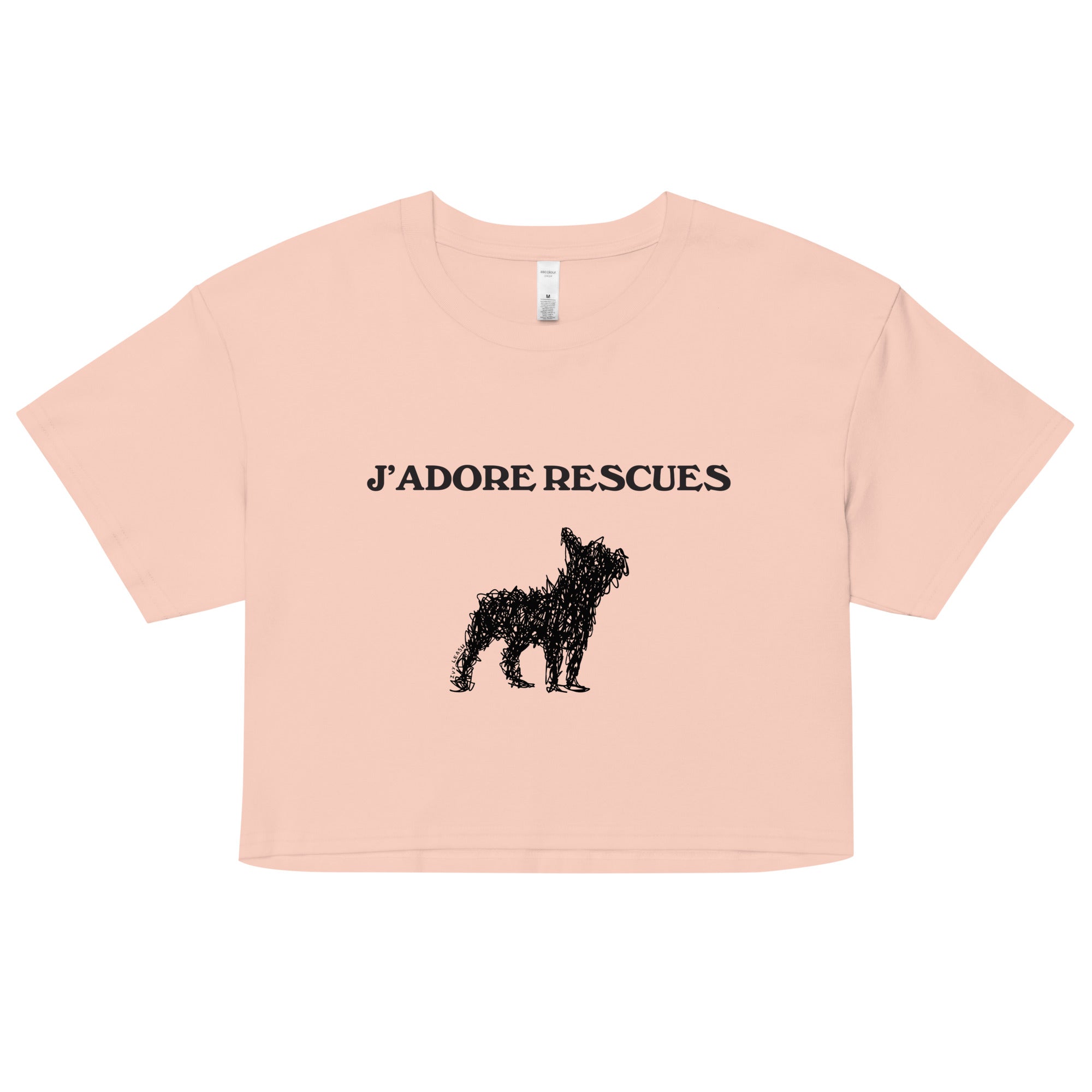 J’Adore Rescues Dog Crop Top - Dog Rescue - Donation