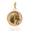 Capricorn Zodiac Sign Medallion Necklace