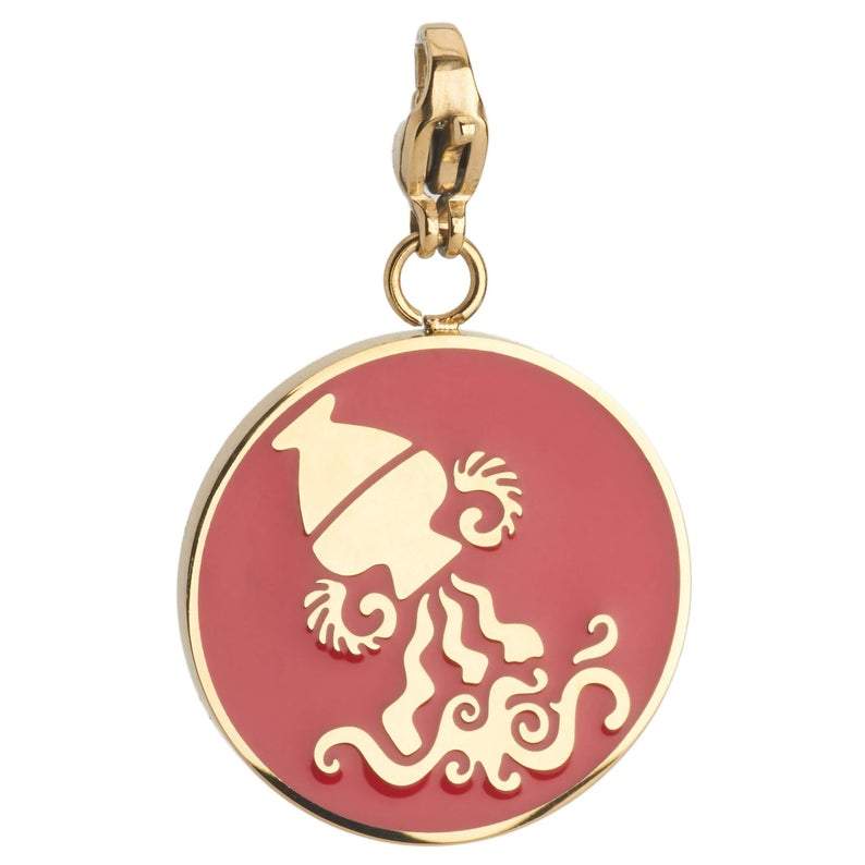 Aquarius Zodiac Sign Necklace
