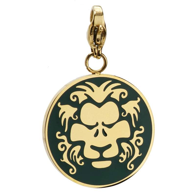 Leo Zodiac Sign Medallion Necklace