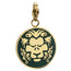 Leo Zodiac Sign Medallion Necklace