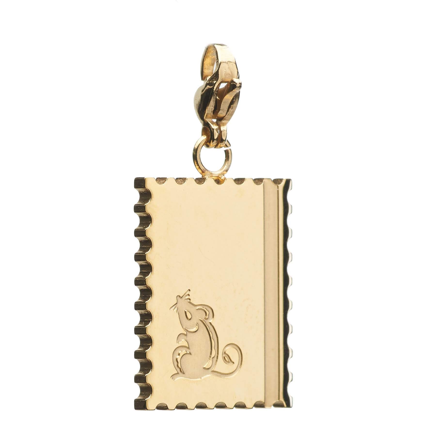 rat chinese zodiac necklace
