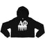 Alpha Phi Drip Crop Hoodie