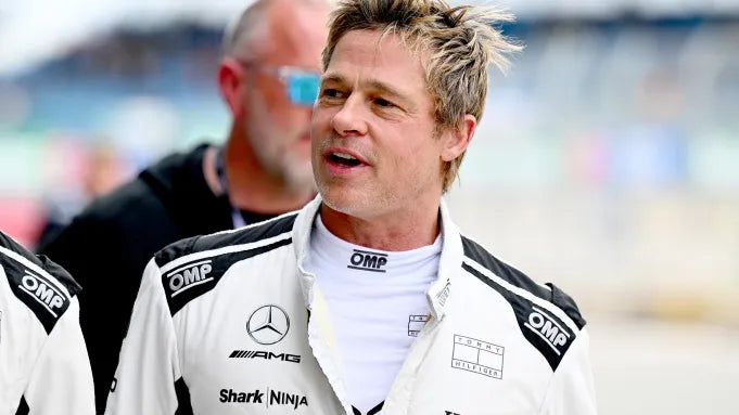Brad Pitt and the "Need Money for AMG" F1 Shirt
