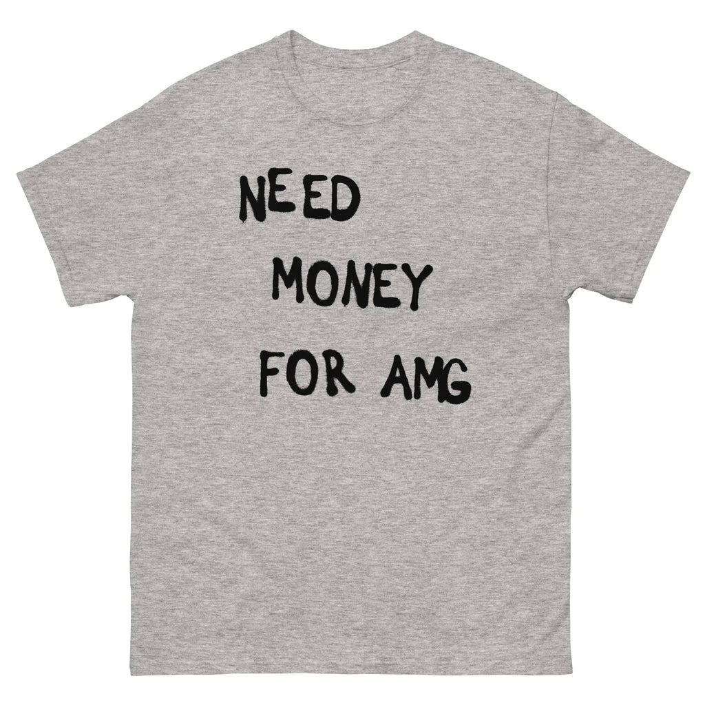 The Perfect Fusion of Style and Passion: The Origin of the "Need Money for AMG" Shirt by LiberatoStile.com