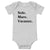 Sole. Mare. Vacanze. Baby Onesie - Baby Clothes