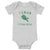 Texas Pickle Ball Baby Onesie - Baby Clothes