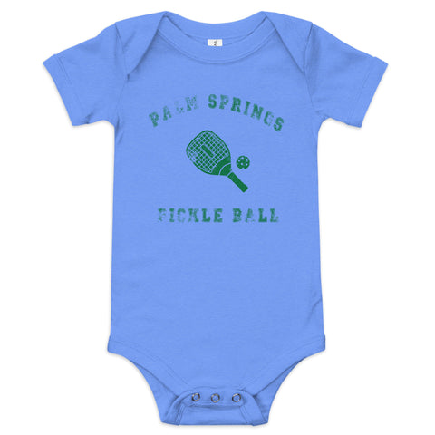 Palm Springs Pickle Ball Baby Onesie