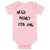 Need Money for AMG Baby Onesie - Mercedes Benz Baby Clothes