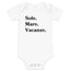 Sole. Mare. Vacanze. Baby Onesie - Baby Clothes