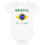 Brasil Baby Onesie - Baby Clothes