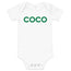 COCO Tennis Baby Onesie - Baby Clothes