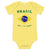 Brasil Baby Onesie - Baby Clothes