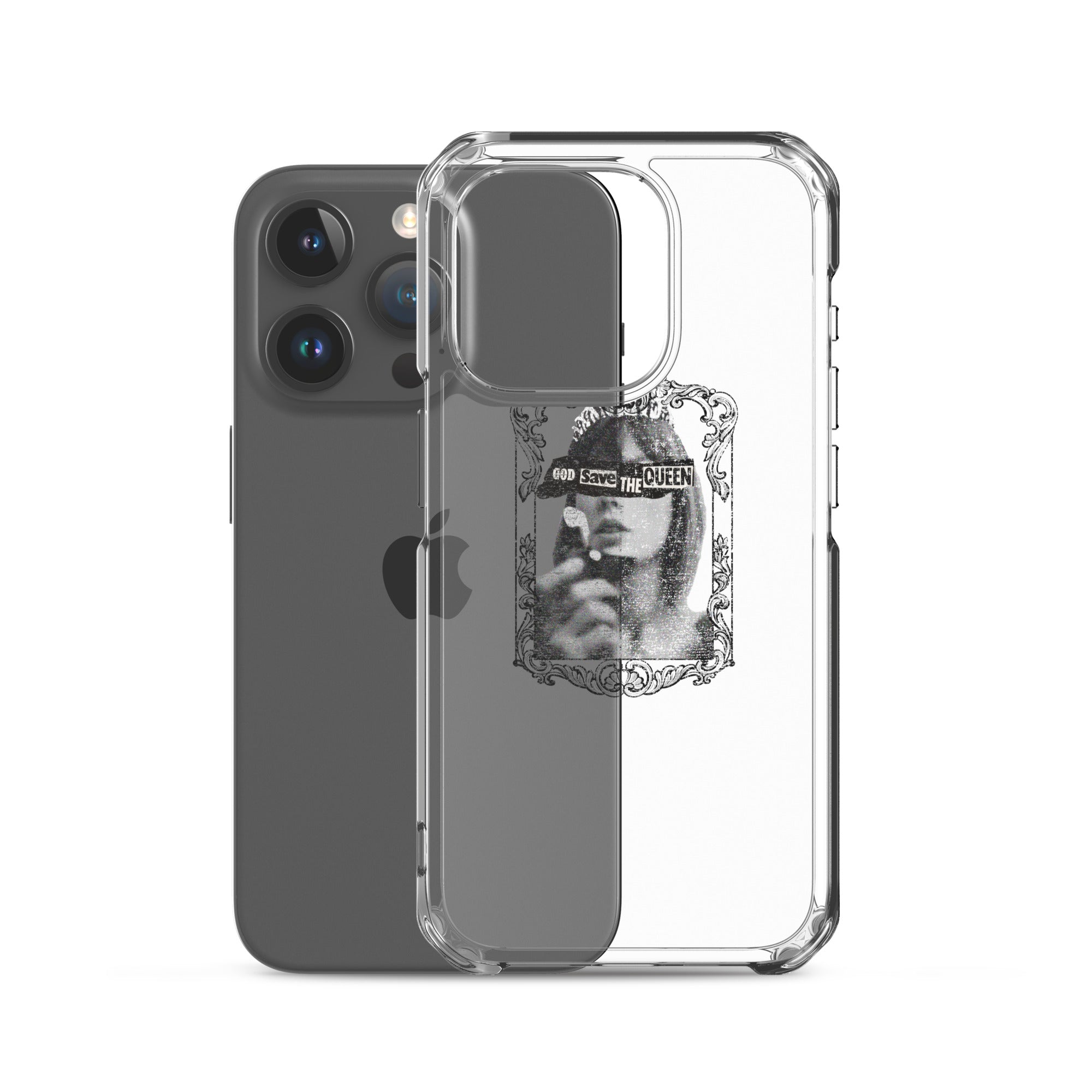 God Save The Queen Taylor Swift Clear Case for iPhone Liberato