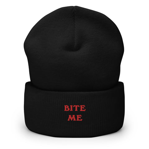 Bite Me - Paris Hilton - Y2K Cuffed Beanie