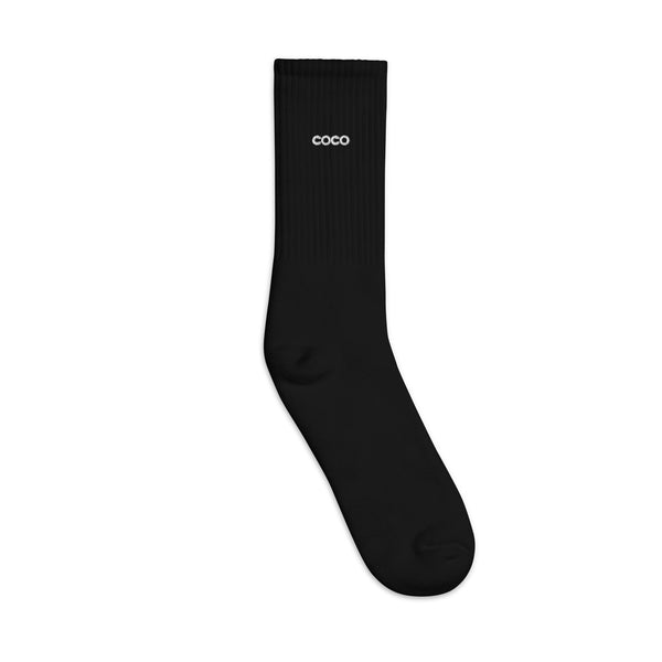 COCO Embroidered Socks – Liberato Stilè