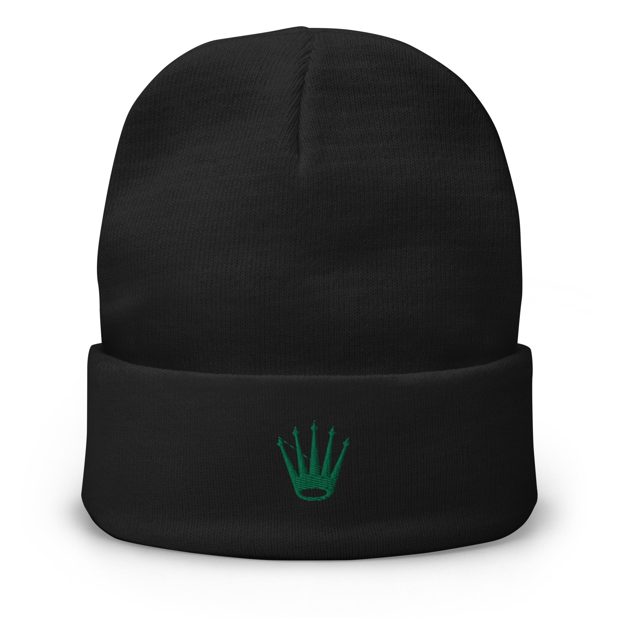 Crown Embroidered Beanie