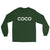 coco chanel long sleeve shirt alo