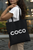 coco chanel bag yoga alo 