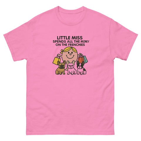little miss frenchie tshirt