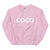 chanel sweatshirt yoga alo