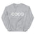 chanel sweatshirt yoga alo