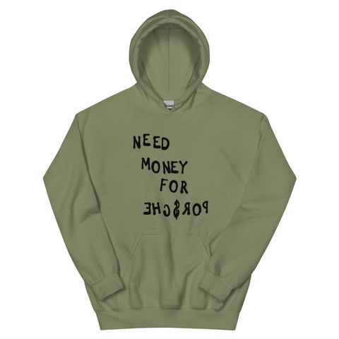 need money for porsche hoodie