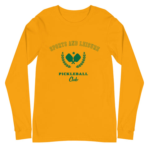 Vintage Pickle Ball Long Sleeve Tee