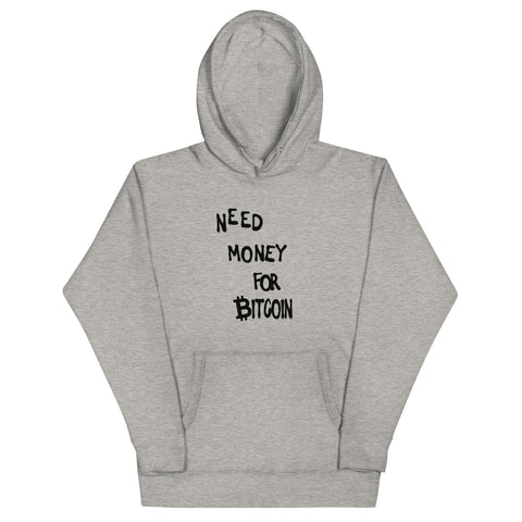 Need Money for Bitcoin Hooded Sweatshirt