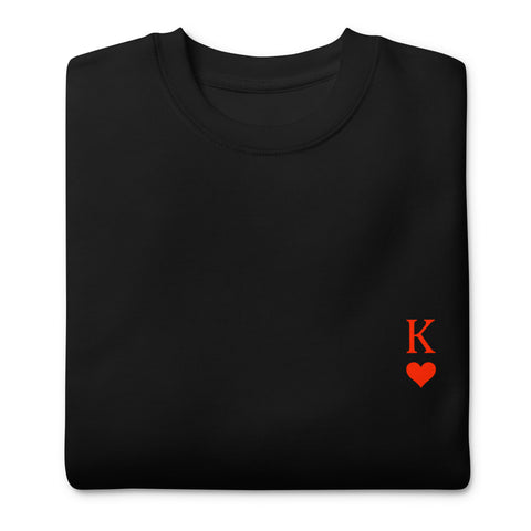 King Unisex Premium Sweatshirt