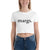 Margarita 818 Crop Tee