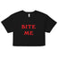 Bite Me T-Shirt - Paris Hilton - Y2K Women’s Crop Top