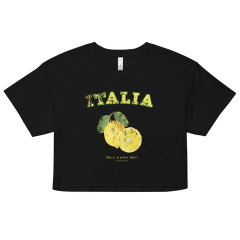 Italia Crop Top Shirt