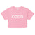 chanel crop top