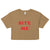 Bite Me T-Shirt - Paris Hilton - Y2K Women’s Crop Top