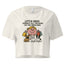 Little Miss Frenchie Women’s Crop Top
