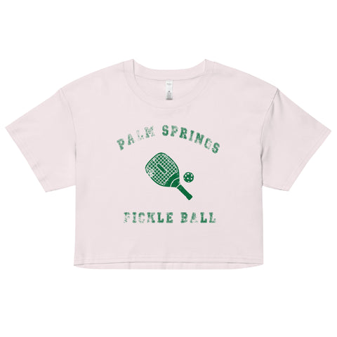 Palm Springs Pickle Ball Women’s crop top
