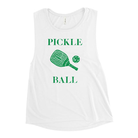 Pickle Ball Ladies’ Muscle Tank